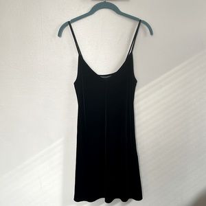 Modern Velvet Mini Dress